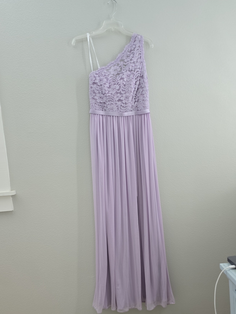 9/28 Bridesmaid Dress One Shoulder Maxi